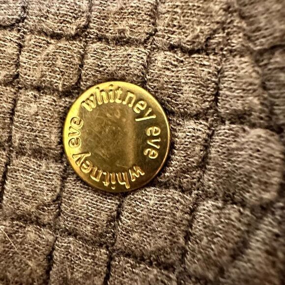 Whitney Eve Full Zip Drawstring Hood Mid-Length Lightweight Brown Jacket - Picture 4 of 8